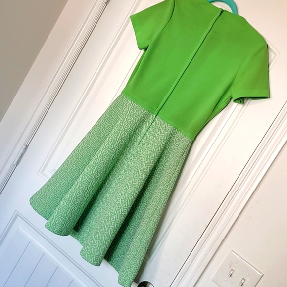 Vintage lime green dress - Picture 10 of 14